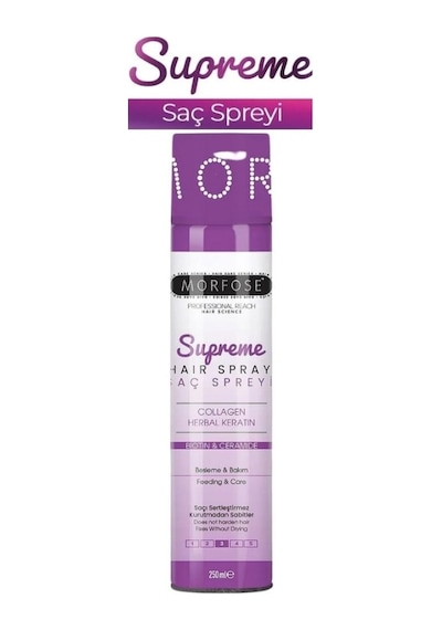 Morfose Supreme Saç Spreyi 250ml