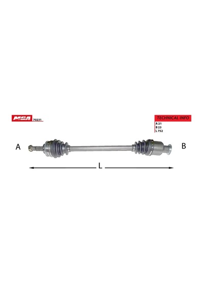 Komple Aks Sağ K4m Megane I -8200168513