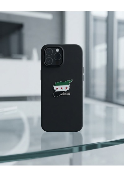 Suriye Haritası İçinde Bayrağı Ve Özgürlüğü Tarihi Telefon Sticker Premium Kalite Arka Süs A300143 Diğer