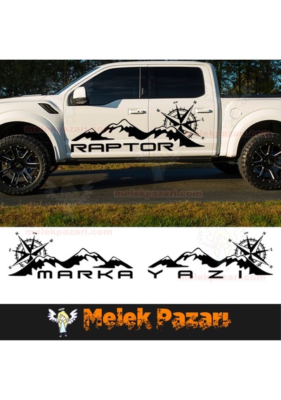 Pusula Dağ Off Rpad Araba Sticker