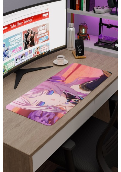 Citlali Genshin Impact Anime Gacha V3 - 70x30 Xl Gaming Mouse Pad Fare Altlığı