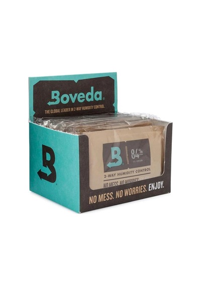 Boveda 84 60g Humidor Puro Kutusu Nemlendirici 12li Paket Saf Su Ve Jel Hediyeli