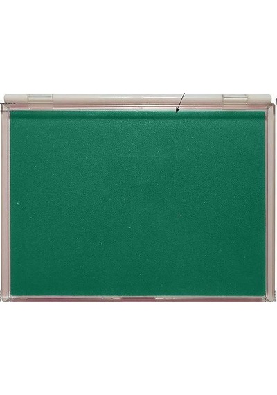 Büyük Boy Yeşil Istampa 165 127mm Su Bazlı Mürekkep Baskı Pedi Karışık