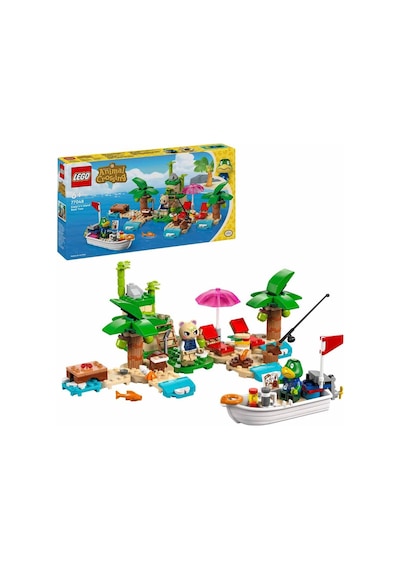 LEGO® Animal Crossing™ Kapp'n Ada Tekne Turunda 77048 6+ Yaratıcı Oyuncak Yapım Seti - 233 Parça