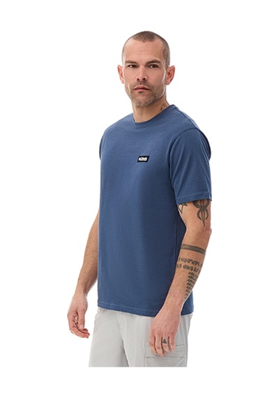 Columbia Repeated Peaks Erkek Mavi Outdoor T-shirt Cs0477-480