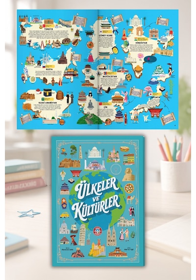 İcatlar Ve Mucitler Atlası - Ülkeler Ve Kültürler Eko Paket