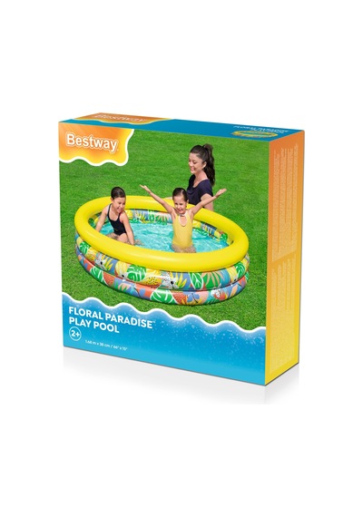 Bestway 51203 Floral Paradise Çiçekli Oyun Havuzu 1,68 M X 38 Cm