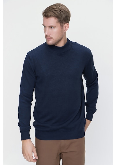 Morven Basic Dinamik Fit Rahat Kesim Yarım Balıkçı Yaka Triko Kazak 99kc017002308 İndigo Morven Basic Dinamik Fit Rahat Kesim Yarım Balıkçı Yaka Triko Kazak 99kc017002308 İndigo