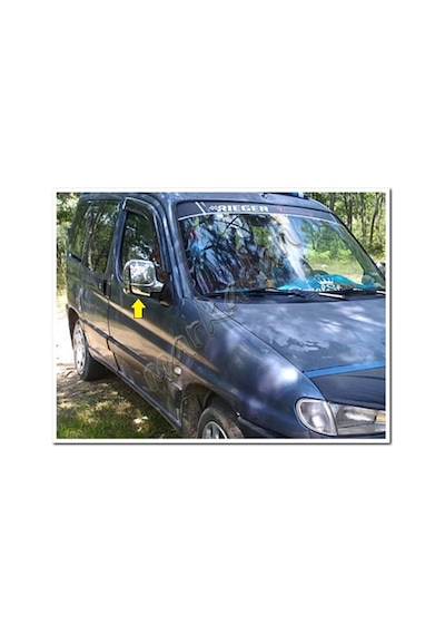 Peugeot Partner Krom Ayna Kapağı 1996-2008 2 Parça Abs Krom