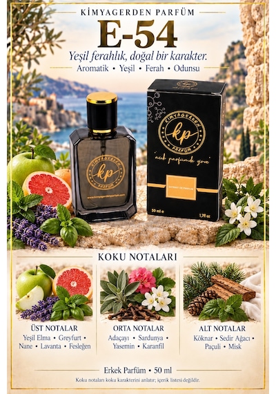 KP E-54 Erkek Parfüm EDP 50 ML