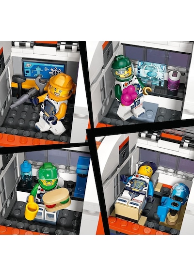 LEGO® City Modüler Uzay İstasyonu 60433 7+ Yaratıcı Oyuncak Yapım Seti - 1097 Parça