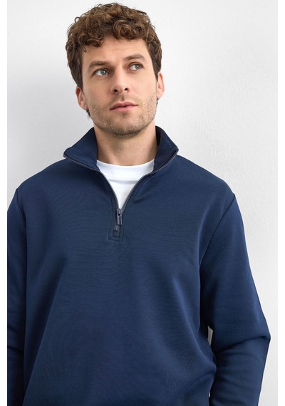 Back & Bond Erkek Sweat B35w12006 119 Lacivert Lacivert