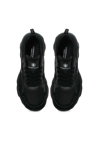 Lumberjack Zanarıo Siyah Erkek Sneaker 000000000102695123 Siyah-siyah