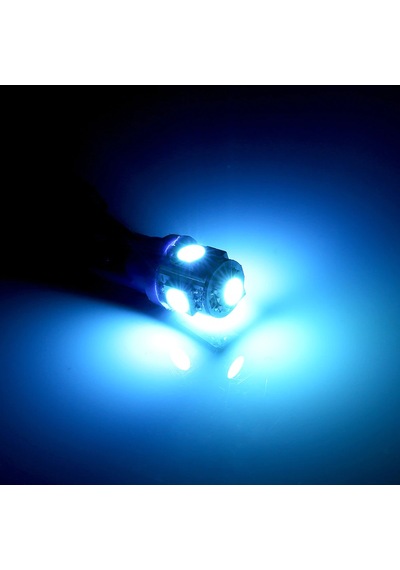 Space Dekoratif Led Ampul T10-2X5 Smd Led Mavi 12V/Laam118-2-12