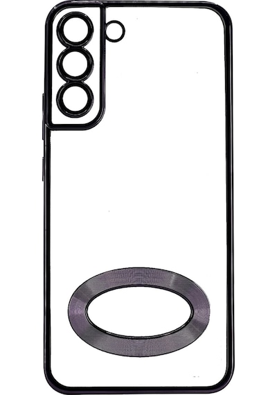 Nettech Samsung Galaxy S22 Plus Uyumlu Round Silikon Seri Arka