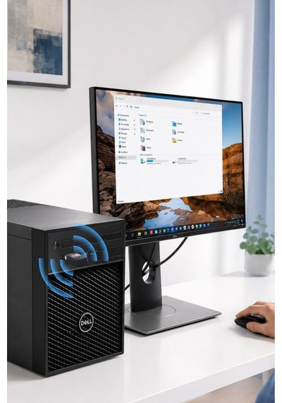 Mini Wifi Adaptör Usb 2.0 600 Mbps Kablosuz Alıcı Yd48 Siyah