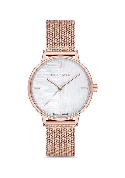 Dice Kayek Dk.1.ag1197.01 Rose Gold Kadın Kol Saati