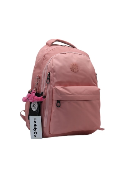 Modern Günlük Okul Sırt Çantası Suya Dayanıklı Unisex Okul Çantası 2500 Yeşil Pembe