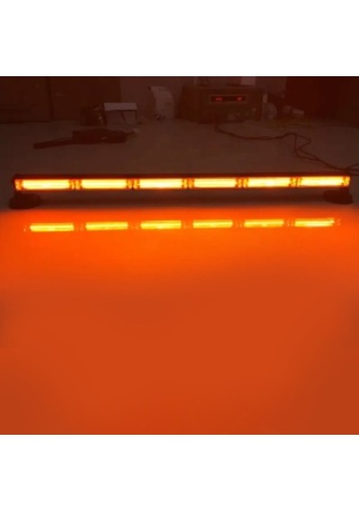 Hextech 70w Turuncu 100cm 17 Farklı Yanış Modlu 7 Cob Led Off Roa