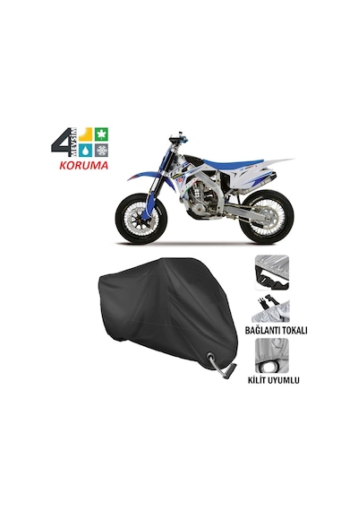 Tm Racing Smr 450 F Motosiklet Brandası ( Kilit Uyumlu - Siya