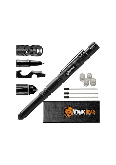Atomic Bear Taktik Kalem Çok Amaçlı Tükenmez Kalem