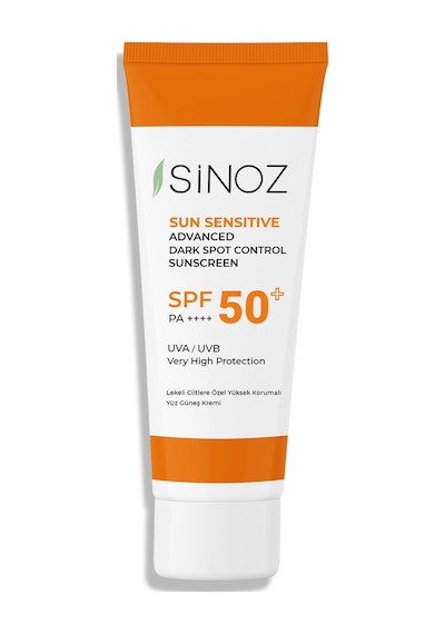 Sinoz Spf 50 Leke Karşıtı Aydınlatıcı Etkili Yüksek Koruyucu Niacinamide İçeren Yüz Güneş Kremi 50 ML