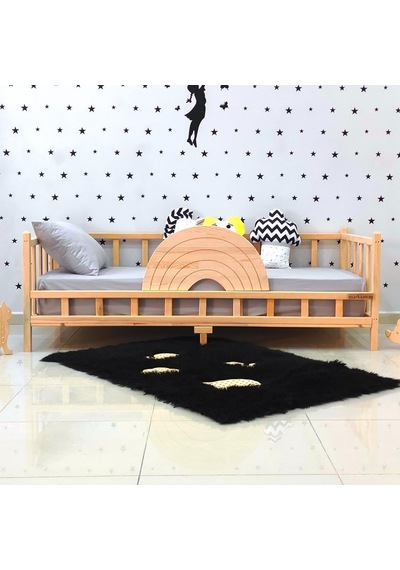 Markaawm Markaawm Gökkuşağı Montessori Yatak 90X190 Çocuk Karyola Akçaağaç