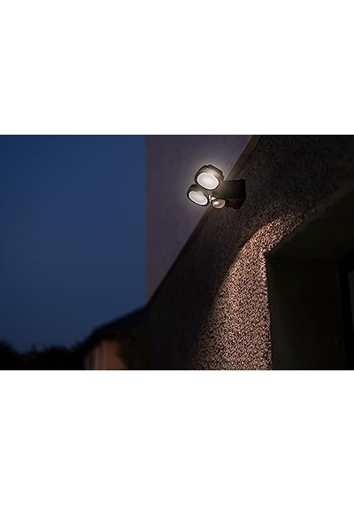 Led Spot Lamba Lufos Kablosuz Led Dış Mekan Spotu Pilli Ve Hareket Sensörlü 8 Adet Led Lamba 2 X 240 Lümen Dış Me