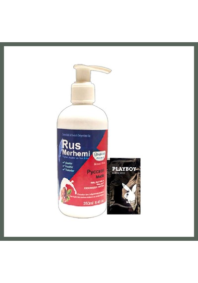 Bezos Playboy Tüylere Krem 250 Ml Ceviz Sütlü & Cevizli Rus Merhemi + Yanında Jel Bzstk