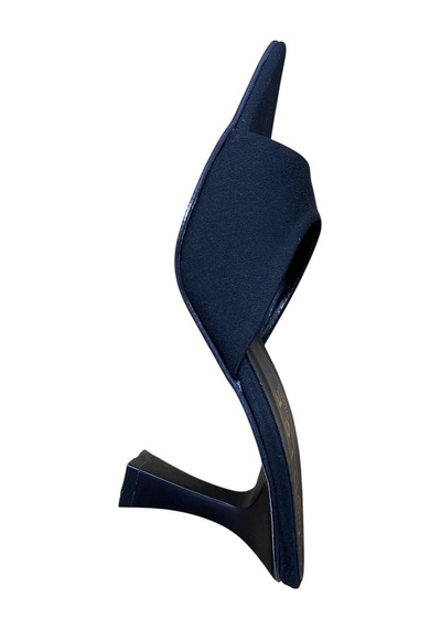 Miçe Shoes Kadın İnce Topuk Abiye Günlük Terlik Siyah - 873684040 Siyah