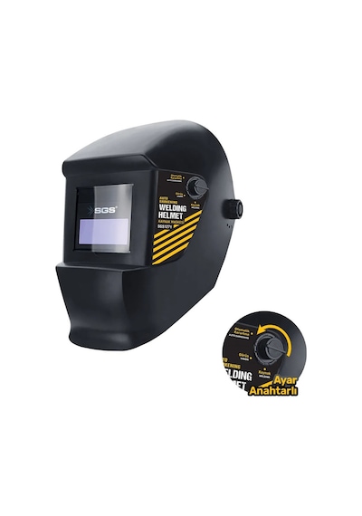 Sgs1271 Colormatik Ayarlı Baş Kaynak Maskesi Otomatik Kararan