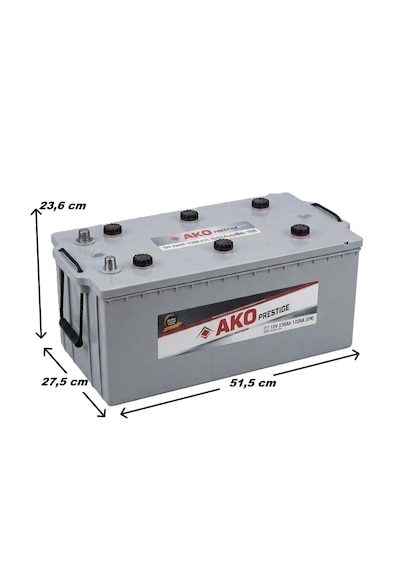 Ako Prestige 12v 230ah 1220a Start Stop Efb Akü