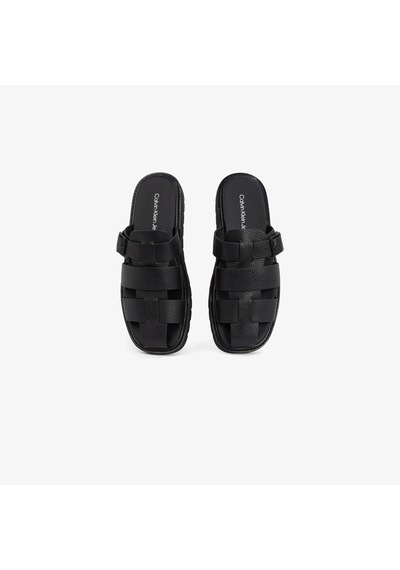 Calvin Klein Molded Erkek Siyah Sandalet-düz-ym0ym01220