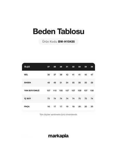 Kadın Yüksek Bel %100 Pamuk Mom Fit Jean Pantolon Mavi