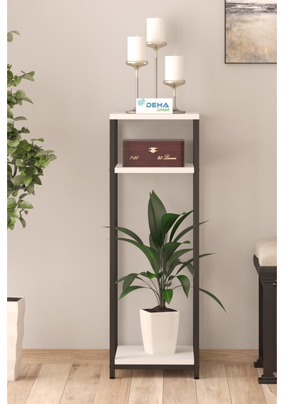 Dh10 Damacanalık Sehpa Çok Amaçlı Raflı Dolap Mutfak Organizer Sehpası Yan Çiçeklik Sehpa 001