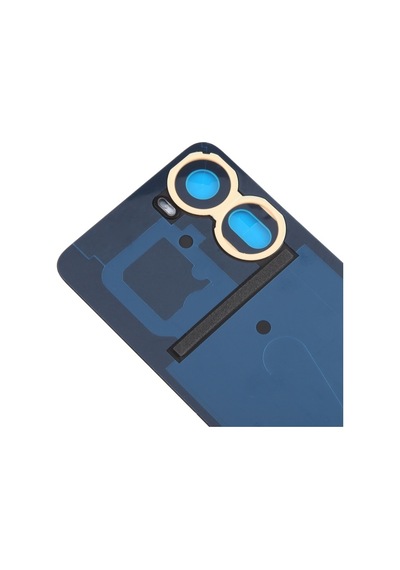 Cbtx Zte Blade V40 Tasarım Pil Arka Kapağı Uyumlu Mavi