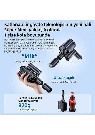 Ezere Turbowash Şarjlı 60 Bar Yüksek Basınçlı Oto Araba Bahçe Yıkama Ve Temizleme Tabancası Makinesi- 5775