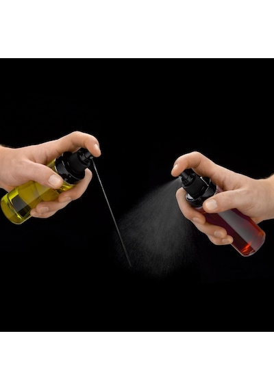 Lexroo Basic Yağ Ve Sirke Spreyi, 125 Ml, Yağ Sprey Şişesi, Sirke Sprey Şişesi, Cam Hazneli Çok Renkli