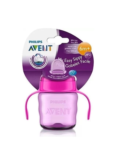 Philips Avent Damlatmaz Bardak 6 Ay+ 200 ML Pembe