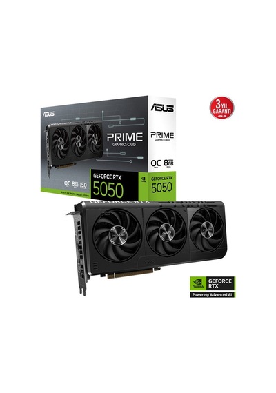 Asus Geforce Rtx 5050 8gb Prime Oc Gd6 128bit
