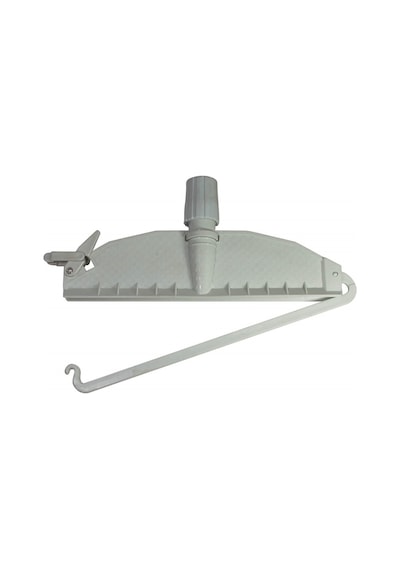 Geniş Islak Mop Püskül Paspas Başlığı Tutucu Aparatı - Mandallı - 25 CM Moplar İçin