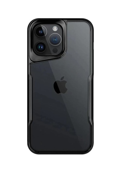 Newface Apple İphone 15 Pro Max Kılıf Boyi Silikon Kapak - Siyah