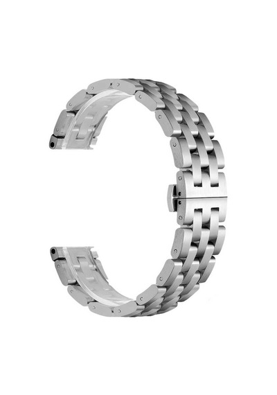 Galaxy Watch 42mm 20mm Uyumlu Krd-20 Metal Ardx Kordon-gümüş