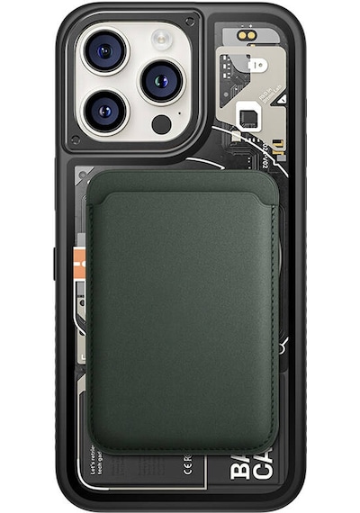 Apple Uyumlu iPhone 15 Pro Max Kılıf Özelleştirilebilir 3 Fonksiyonlu Bluetooth Bağlantılı Bitmo Lab Bangcase Akı