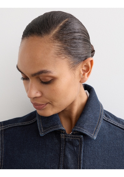Marks & Spencer Denim Trucker Ceket Lacivert