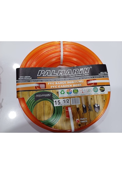 Palmarin 1/2 Pvc Soft Bahçe-ev Hortumu 15 Metre