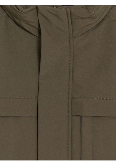 Lcwaıkıkı Classic Haki Regular Fit Dik Yaka Erkek Şişme Mont