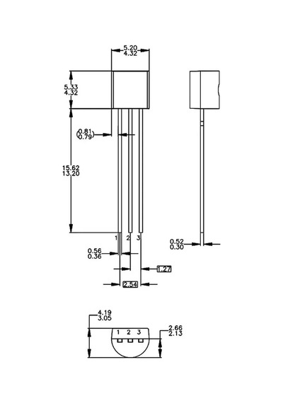 Lm336z25 2.5v 10ma Programlanabilir Şant Regülatörü To-92-3