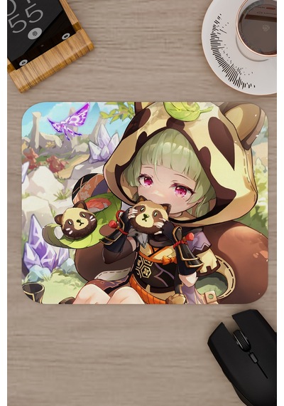 Sayu Genshin Impact Anime Oyuncu V1 - 22x18 Gaming Mouse Pad Fare Altlığı