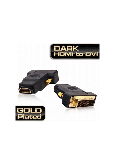 Dark Hdmı To Dvı-I 24 5 Pin Dönüştürücü Hdmı Dişi - Dvı-I Erke